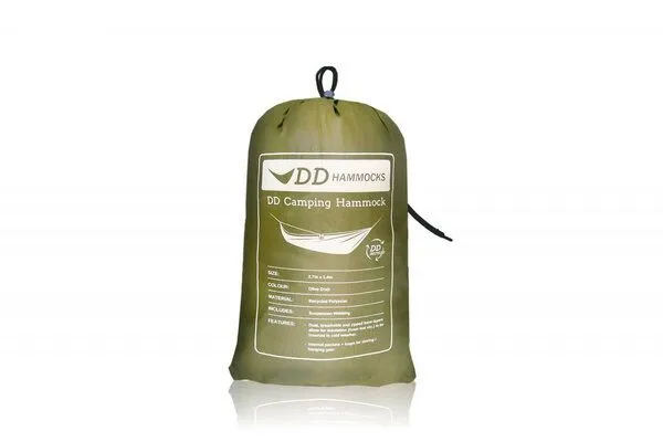 DD Hammocks DD Hammocks recycled Camping Reisehängematte mit zweilagiger Liegefläche – Produktbild 2 von 2