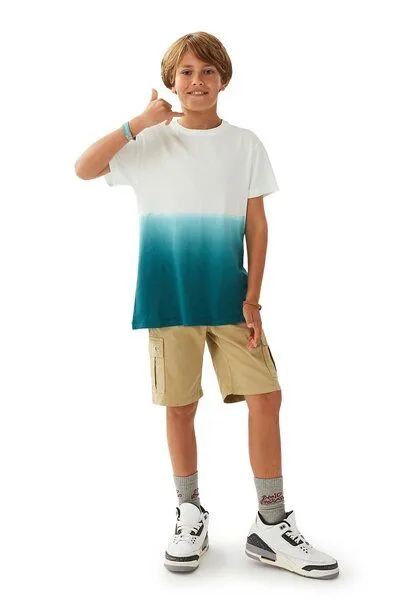 Band of Rascals Band of Rascals Batik T-Shirt, Petrol, – Produktbild 6 von 6
