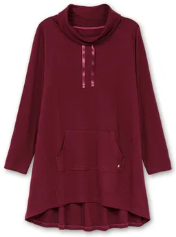 sheego Kapuzensweatshirt weinrot – Produktbild 1 von 1