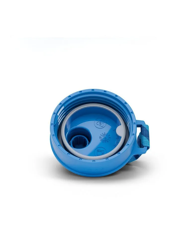 Ergobag Ergobag Trinkflasche Edelstahl Trinkflasche, auslaufsicher und kohlensäuregeeignet, Blau|grün, – Produktbild 5 von 5