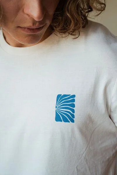 Kultgut Kultgut NEW Upcycling Generation- Artdesign - Bioshirt / Dont Stop Growing, Hellbeige, – Produktbild 4 von 4