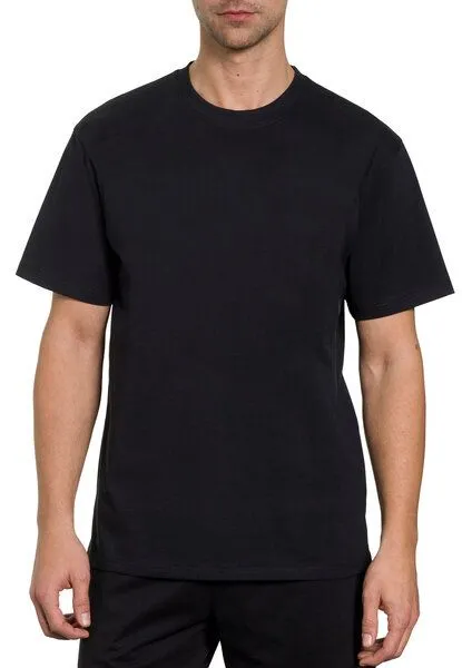 Haasis Bodywear Haasis Bodywear Herren Basic T-Shirt 2er Pack, Mineral/schwarz, – Produktbild 2 von 4