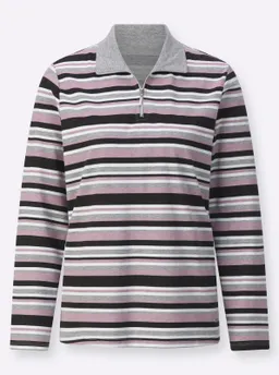 Witt Shirt rosé-schwarz-geringelt – Produktbild 1 von 1