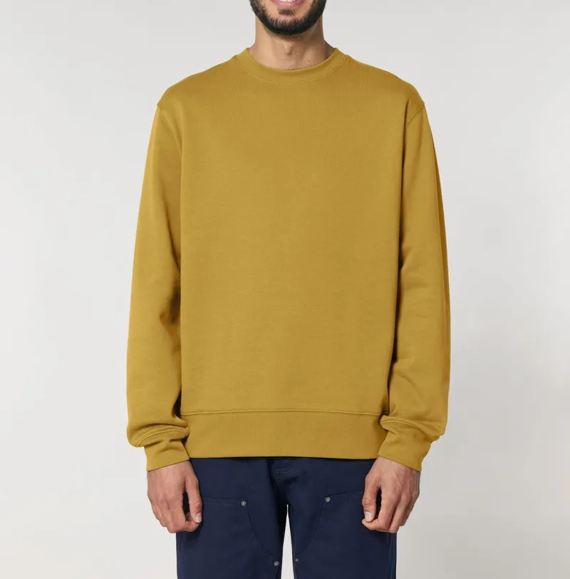 UNIPOLAR UNIPOLAR Basic Pullover Chess, Ochre, – Produktbild 1 von 1