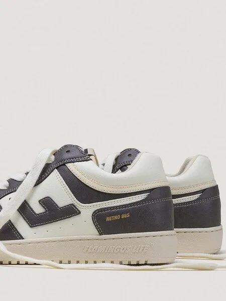 Flamingos Life Flamingos' Life Herren Sneaker - Retro 86's - aus nachhaltigen und veganen Materialien, Black pearl (schwarz), – Produktbild 3 von 3