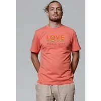 watapparel watapparel T-Shirt Unisex Love always wins, Fiesta, – Produktbild 1 von 1
