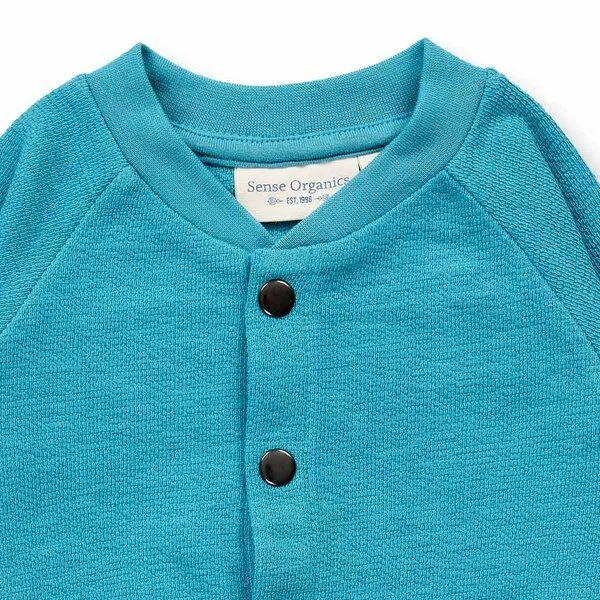 Sense Organics Sense Organics Baby Jacke, Modell YANNIE, Blau, – Produktbild 3 von 4