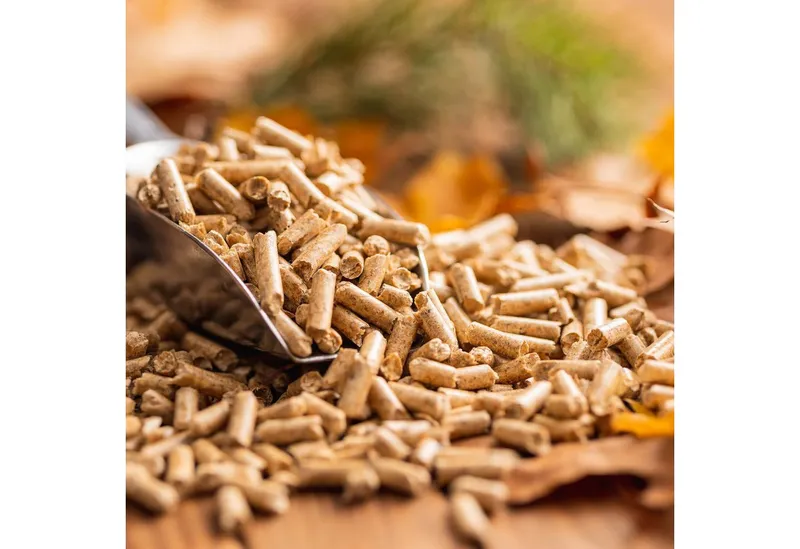HEIZFUXX Holzpellets Red ENplus A1 Holzpellets Hartholz, 975 kg, (Palette, 65-St) – Produktbild 4 von 5