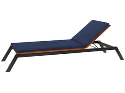 Rondo Auflage für Sonnenliege 'Sassa' 220 x 54 x 6 cm, Bezug aus Polyester, blau – Produktbild 1 von 1