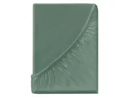 Spannbettlaken "Single Jersey" aus Bio-Baumwolle 140-160 x 200 cm, salbei – Produktbild 1 von 1