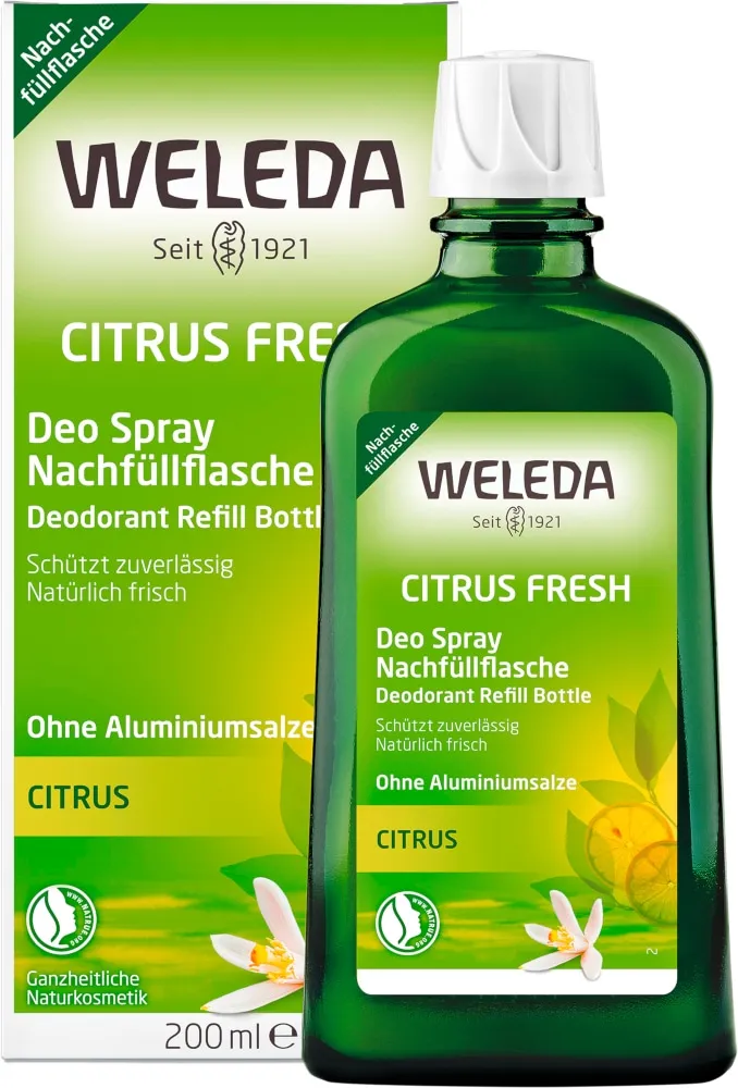 Weleda Weleda Citrus Fresh Deo Spray Nachfüllflasche – Produktbild 2 von 2
