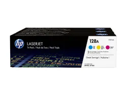 Hewlett Packard hp 3er Set Druckkassetten CF371AM cyan, magenta, gelb – Produktbild 1 von 1