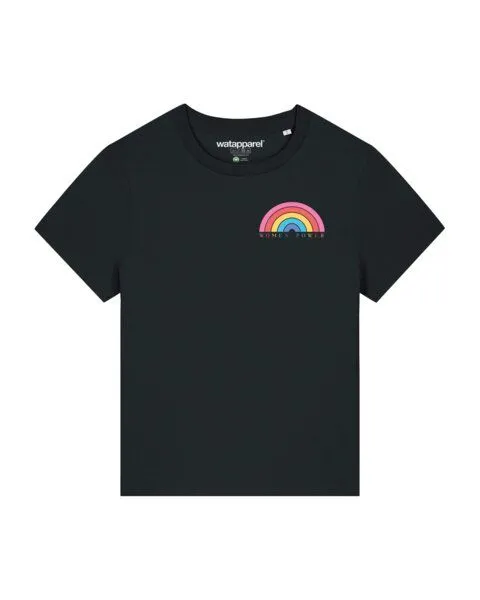 watapparel watapparel T-Shirt Frauen Women Power, Black, – Produktbild 1 von 3