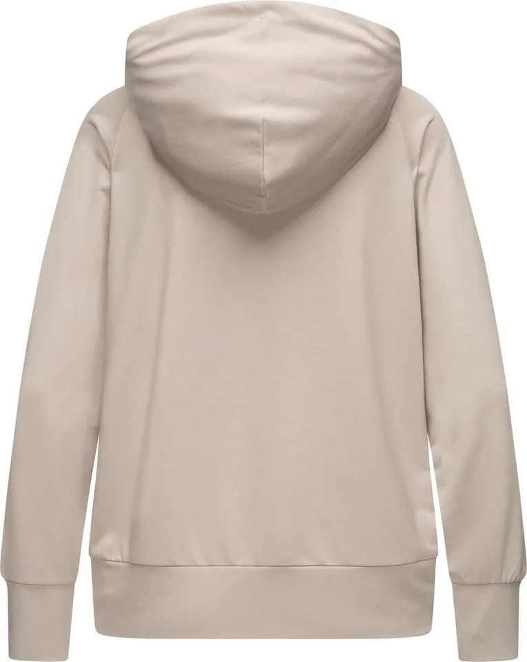 ragwear ragwear Kapuzensweatshirt Tonna Moderner Damen Hoodie in angesagtem Oversize-Schnitt, Braun, – Produktbild 1 von 3
