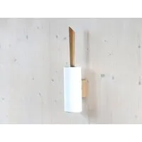 werkvoll by Lena Peter werkvoll by Lena Peter Holz Wand WC-Bürste FIRE, Weiss, – Produktbild 1 von 1