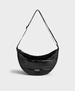 WOUF Wouf Quilted Collection Crossbody Bag -Glossy Black – Produktbild 1 von 1