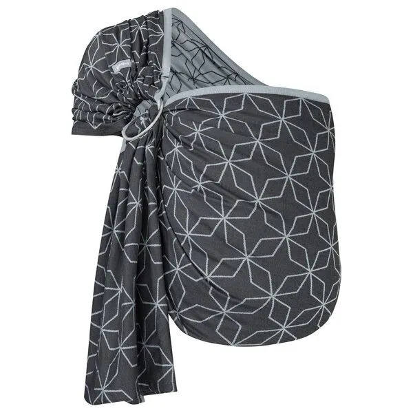 Hoppediz Hoppediz Babytragetuch - Ring-Sling kbA, Malmö denim, – Produktbild 1 von 4