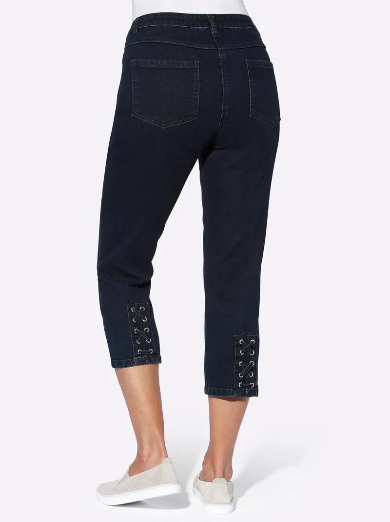 Witt 3/4-Jeans dark blue-denim, Dark blue-denim, – Produktbild 3 von 3