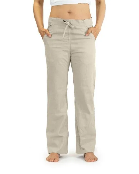 SCHAZAD Leinenhose Essential Slim von SCHAZAD, Beige, – Produktbild 3 von 4