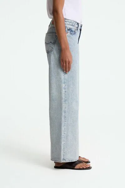 Kings Of Indigo Kings Of Indigo TIY Blue Reef marble - Damenjeans mit weitem Bein, Blue, – Produktbild 4 von 5