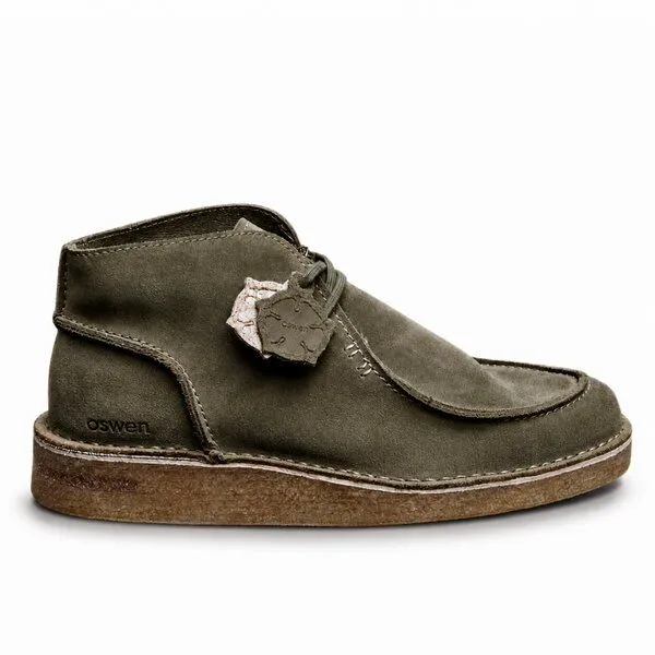 OSWEN OSWEN Ewaldi Suede Boot, Olive(grün), – Produktbild 5 von 8