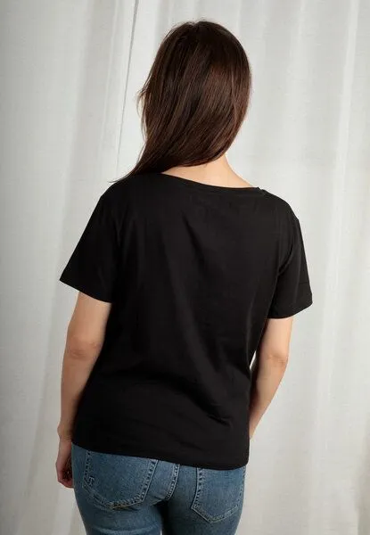 TORLAND TORLAND Damen T-Shirt SERENA, Schwarz (black), – Produktbild 2 von 4