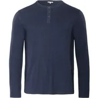 Living Crafts LIVING CRAFTS - Herren Henley Shirt - Blau (100% Bio-Baumwolle), Nachhaltige Mode, Bio Bekleidung – Produktbild 1 von 1