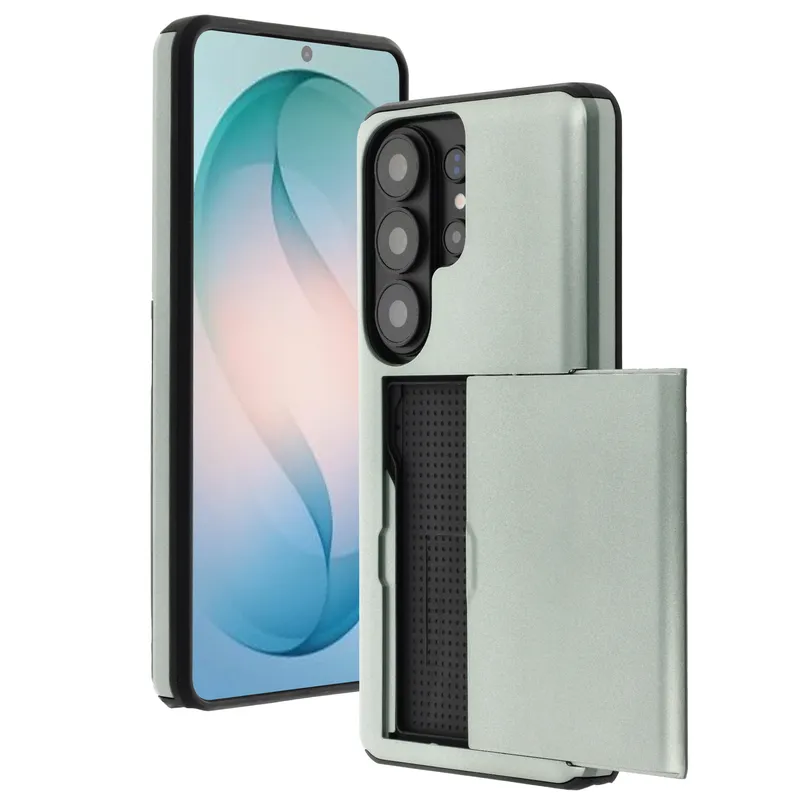 imoshion imoshion Backcover mit Kartenfach für das Samsung Galaxy S26 Ultra, Grün, – Produktbild 1 von 1