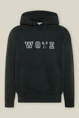 WOTE WOTE Damen vegan Hoodie Logo Anthrazit – Produktbild 1 von 1