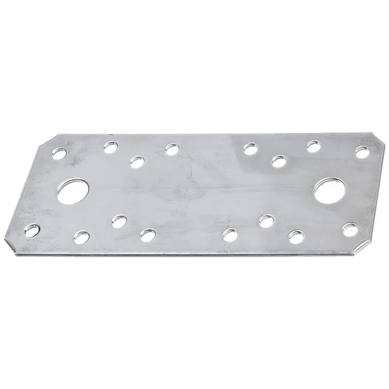 Alberts ALBERTS Flachverbinder VA 133 x 55 x 2 mm blank – Produktbild 1 von 1