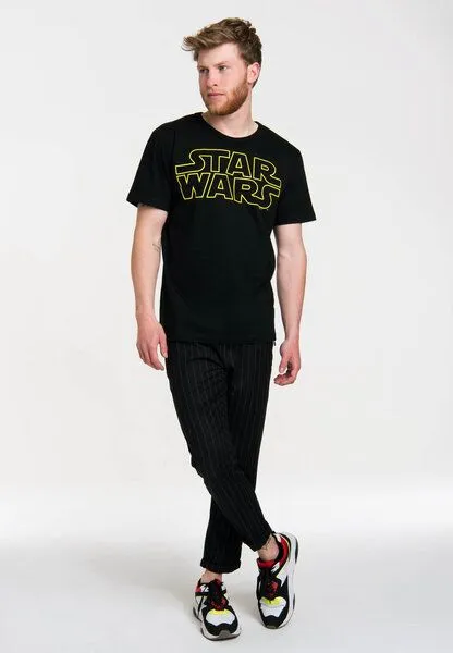 LOGOSH!RT LOGOSH!RT Star Wars T-Shirt, Schwarz, – Produktbild 2 von 4