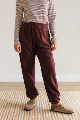 TWOTHIRDS TWOTHIRDS Damen vegan Hose Solmara Russet Brown – Produktbild 1 von 1