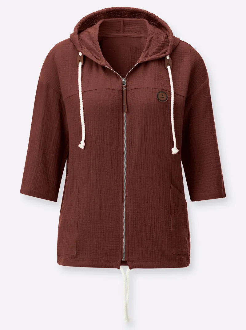 Witt Blusenjacke rostrot, Rostrot, – Produktbild 1 von 2