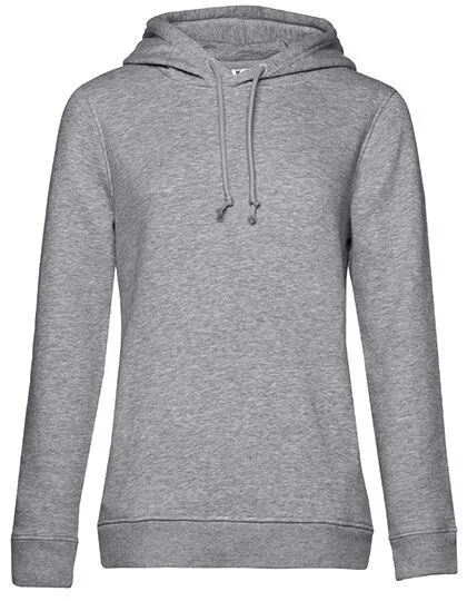 B&C Collection B&C Collection Damen Hoodie Sweatshirt Kapuzenpullover, Heather grey, – Produktbild 2 von 3