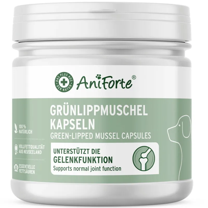 AniForte AniForte Grünlippmuschel Kapseln 300 Stk – Produktbild 1 von 2