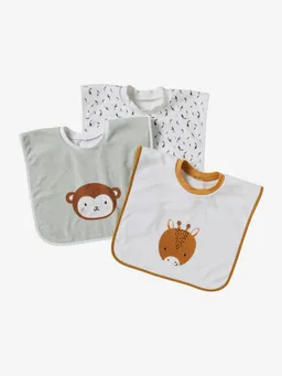 Vertbaudet 3er-Pack Baby Schlupf-Lätzchen – Produktbild 1 von 1