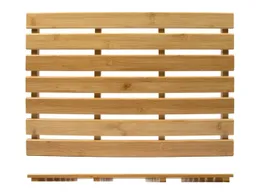 Spetebo Duschmatte Bambus Badematte aus FSC Echtholz - 53 x 35 cm, Höhe 2.50 mm, Echtholz, rutschfest, Bambus Holz, rechteckig, Duschmatte, rutschfester Vorleger für Bad Sauna Pool – Produktbild 1 von 1