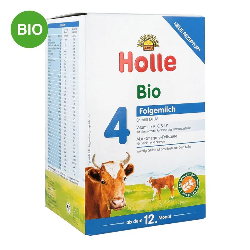 Holle Holle Bio-Folgemilch 4 ab dem 12. Monat 600 g – Produktbild 2 von 2