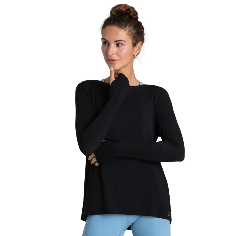 AchievePrime Langarmtrikot für Damen AchievePrime Wave, Noir, – Produktbild 1 von 1