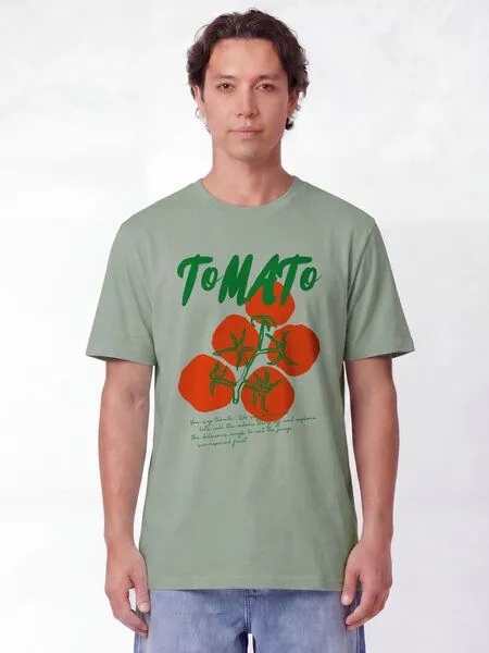 watapparel watapparel T-Shirt Unisex Tomato, Aloe, – Produktbild 2 von 2