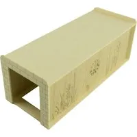 Getzoo Getzoo 30 cm Holztunnel - Eckig (Ø 8 cm) – Produktbild 1 von 1