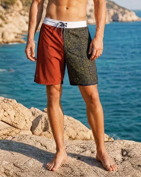 Zeachild Zeachild Ethno Shaka Boardshort - recycelte Fischnetze – Produktbild 1 von 5