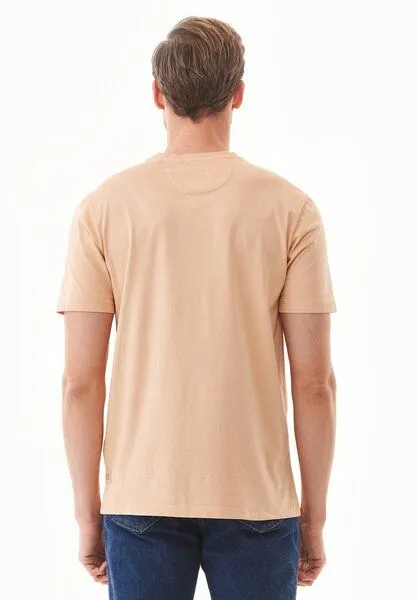 ORGANICATION ORGANICATION Natural Dye T-Shirt aus Bio-Baumwolle, Onion skin, – Produktbild 3 von 4
