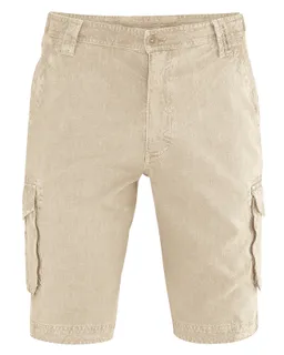 HempAge Hempage Herren vegan Cargo-Shorts Gobi Beige – Produktbild 1 von 1