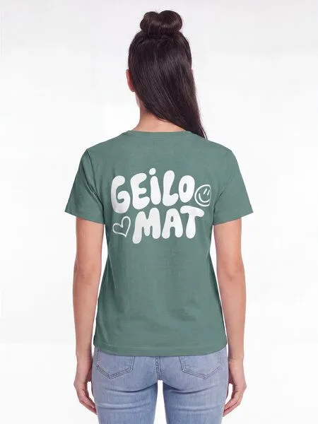 watapparel watapparel T-Shirt Frauen Geilomat, Green bay, – Produktbild 2 von 3