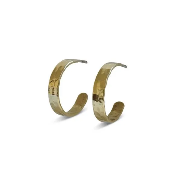 ting goods ting goods Ohrringe gehämmert – Produktbild 2 von 6
