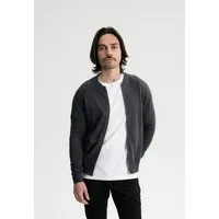 MELA Strick Jacke SHAMIAL | von MELA | Fairtrade & GOTS zertifiziert, Anthrazit melange, – Produktbild 1 von 1