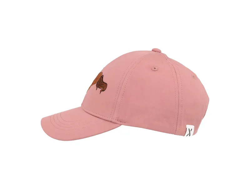 Maximo KIDS GIRL-Cap Pferd, ash rose Gr. 53/55 – Produktbild 2 von 2
