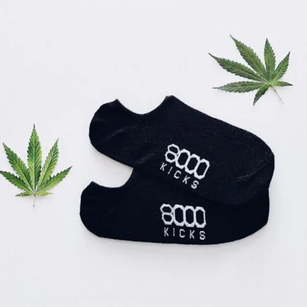 8000Kicks 8000Kicks Schwarze Knöchelsocken – Produktbild 1 von 3