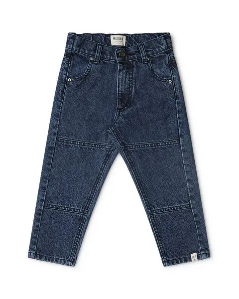 MATONA Matona Jeans für Kinder aus Bio-Baumwolle / Denim Pants, Denim, – Produktbild 1 von 2